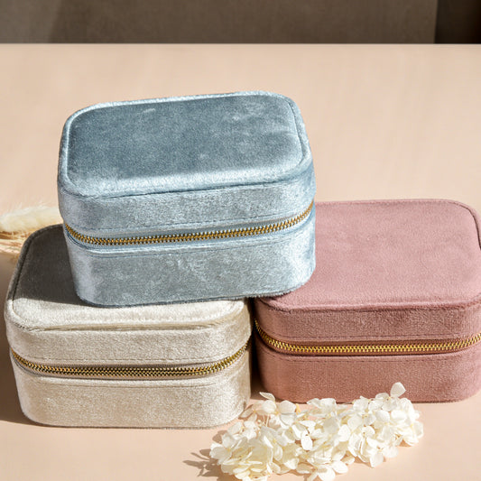 Velvet Jewellery Storage Box