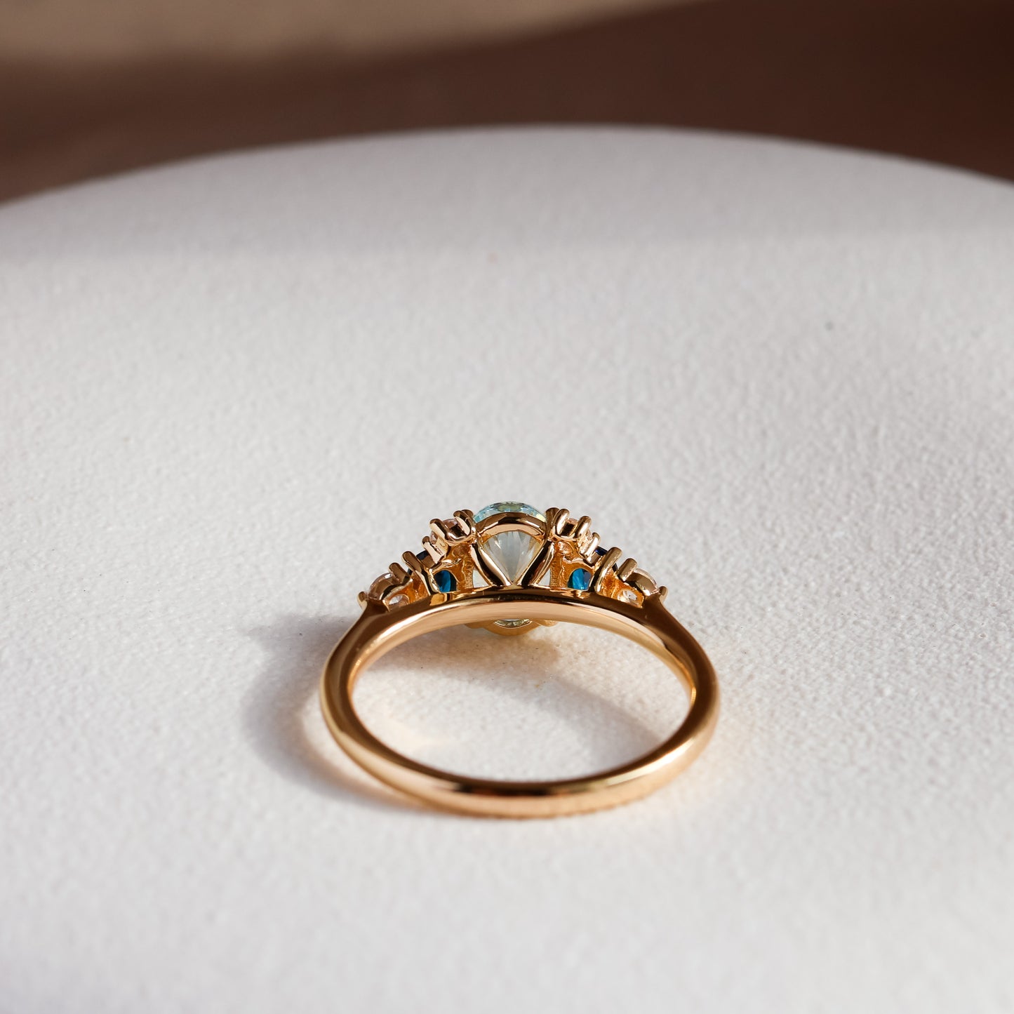 Olivia Amethyst Ring 14K Gold Vermeil