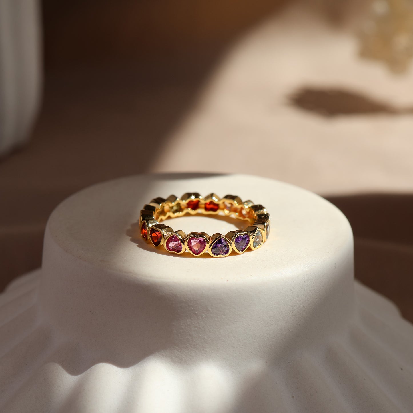 Harper Heart Ring 14K Gold Vermeil / Sterling Silver