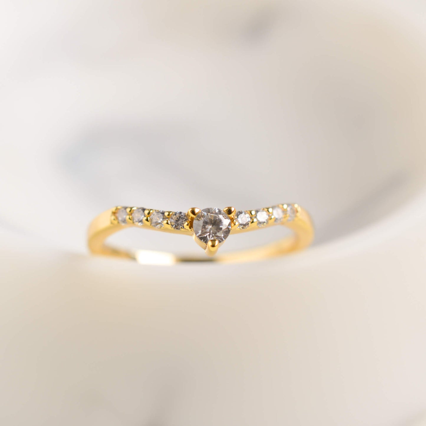 Wishbone Stacking Ring