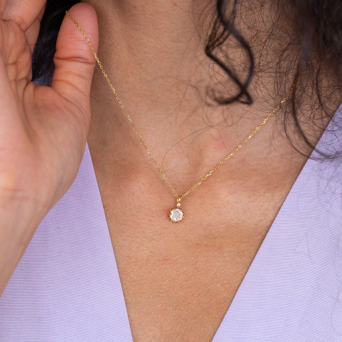 Starlight Natural 12 Birthstone Necklaces